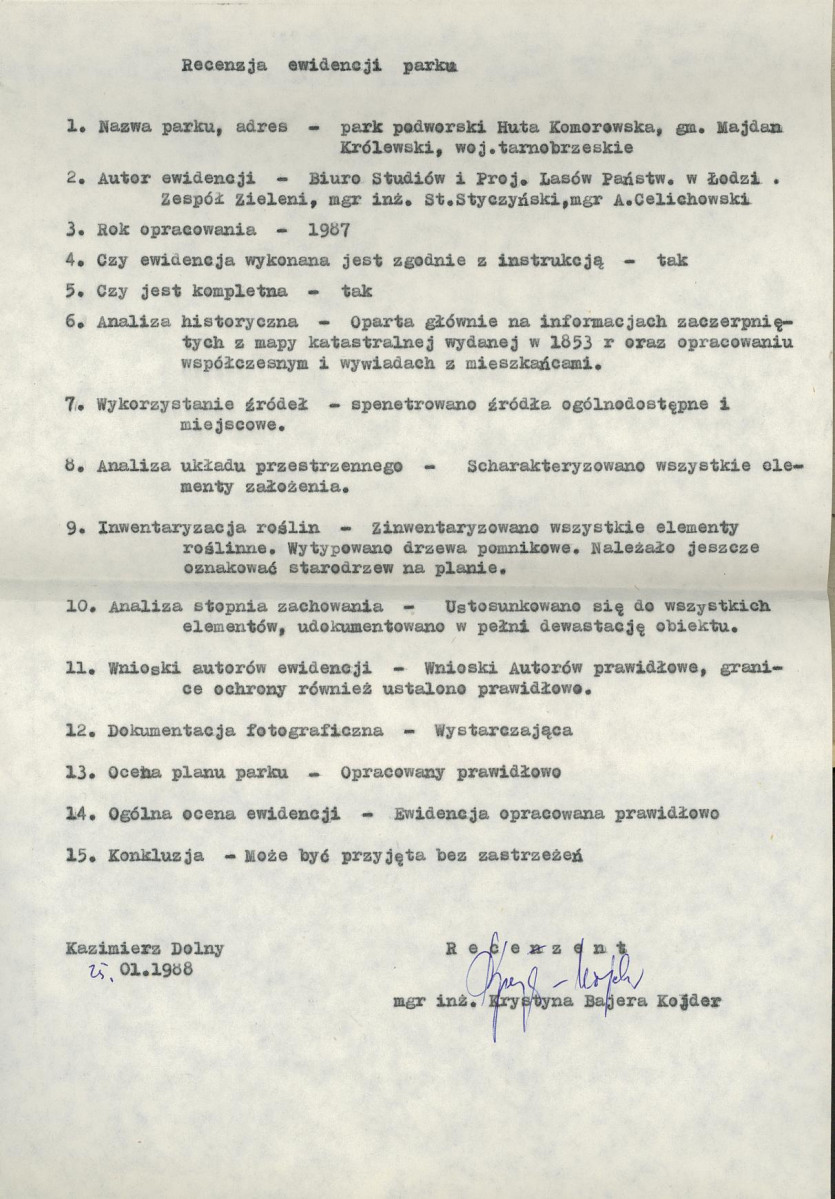 Ewidencja parkowa, skan nr 39