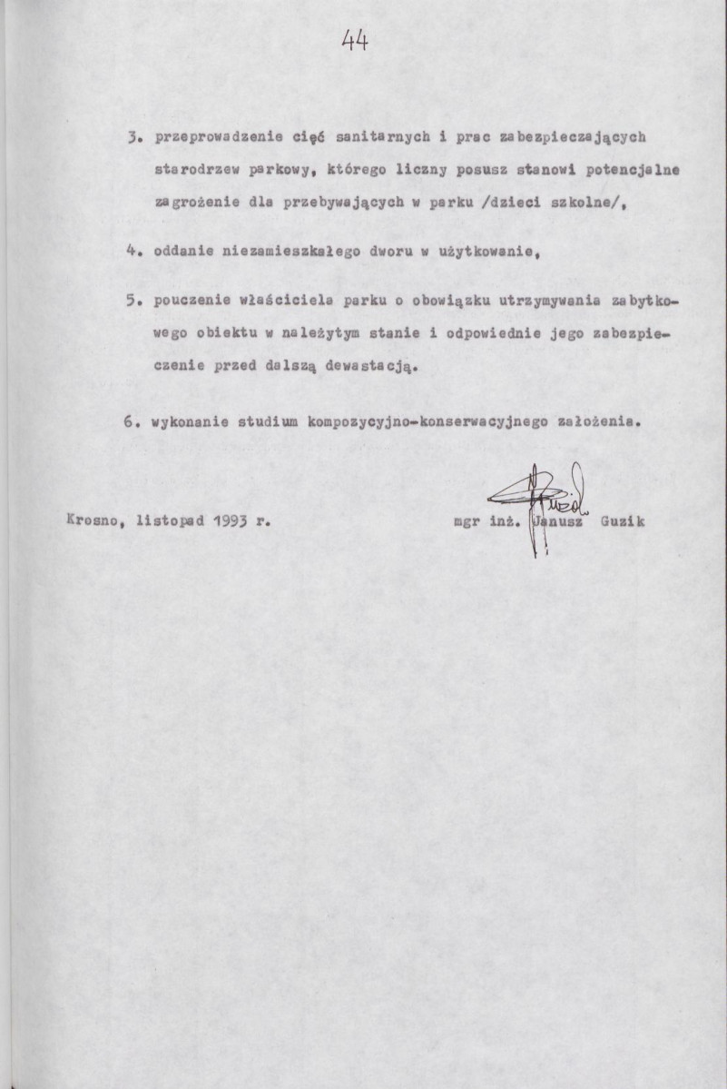 EP - Ewidencja parkowa, skan nr 52