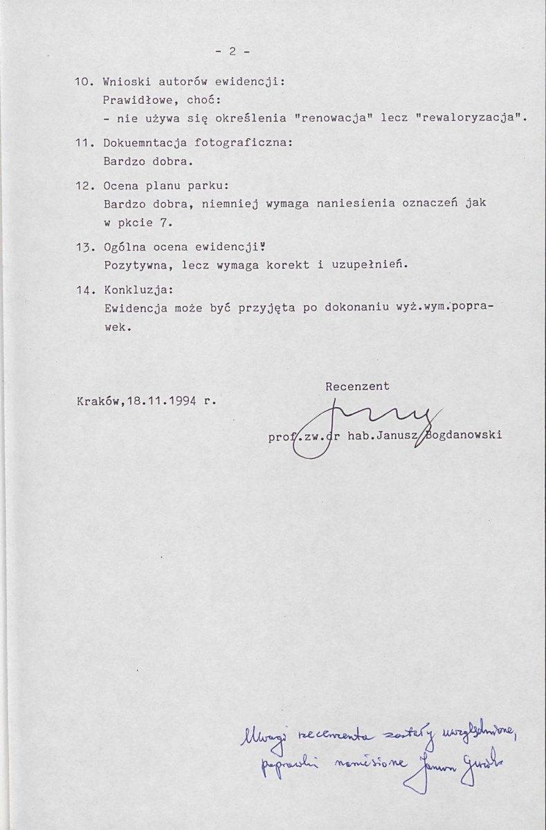 Ewidencja parkowa, skan nr 6