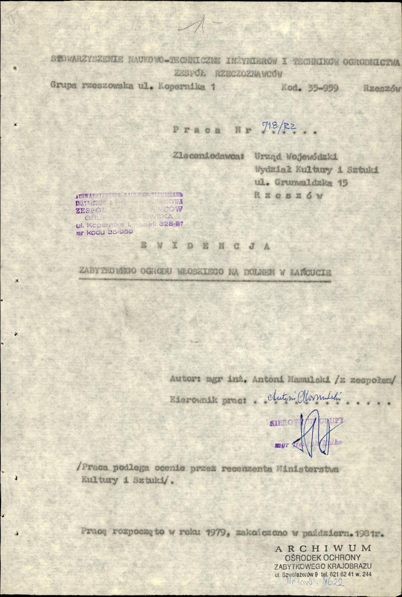 Ewidencja parkowa, skan nr 3