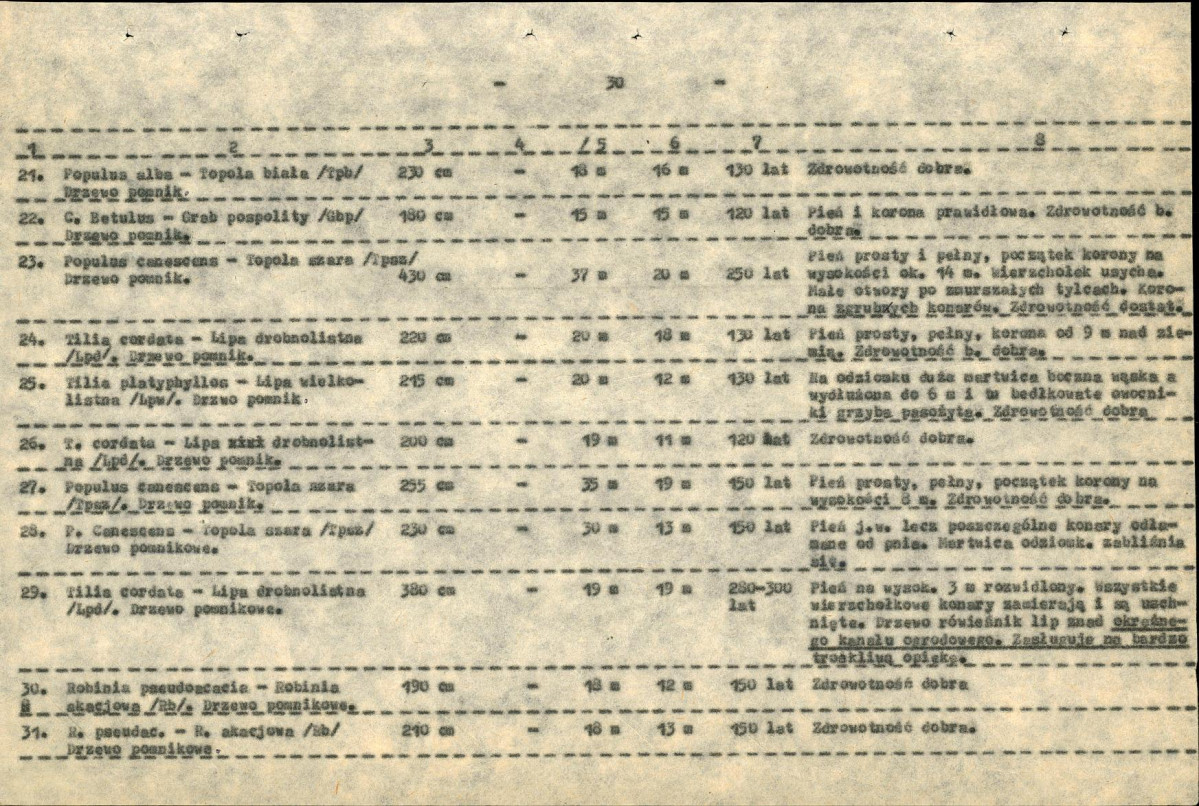 Ewidencja parkowa, skan nr 32