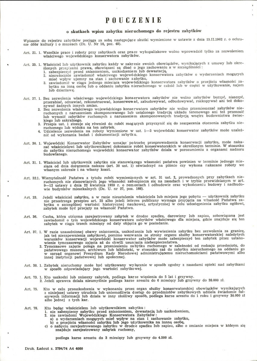 Ewidencja parkowa, skan nr 25