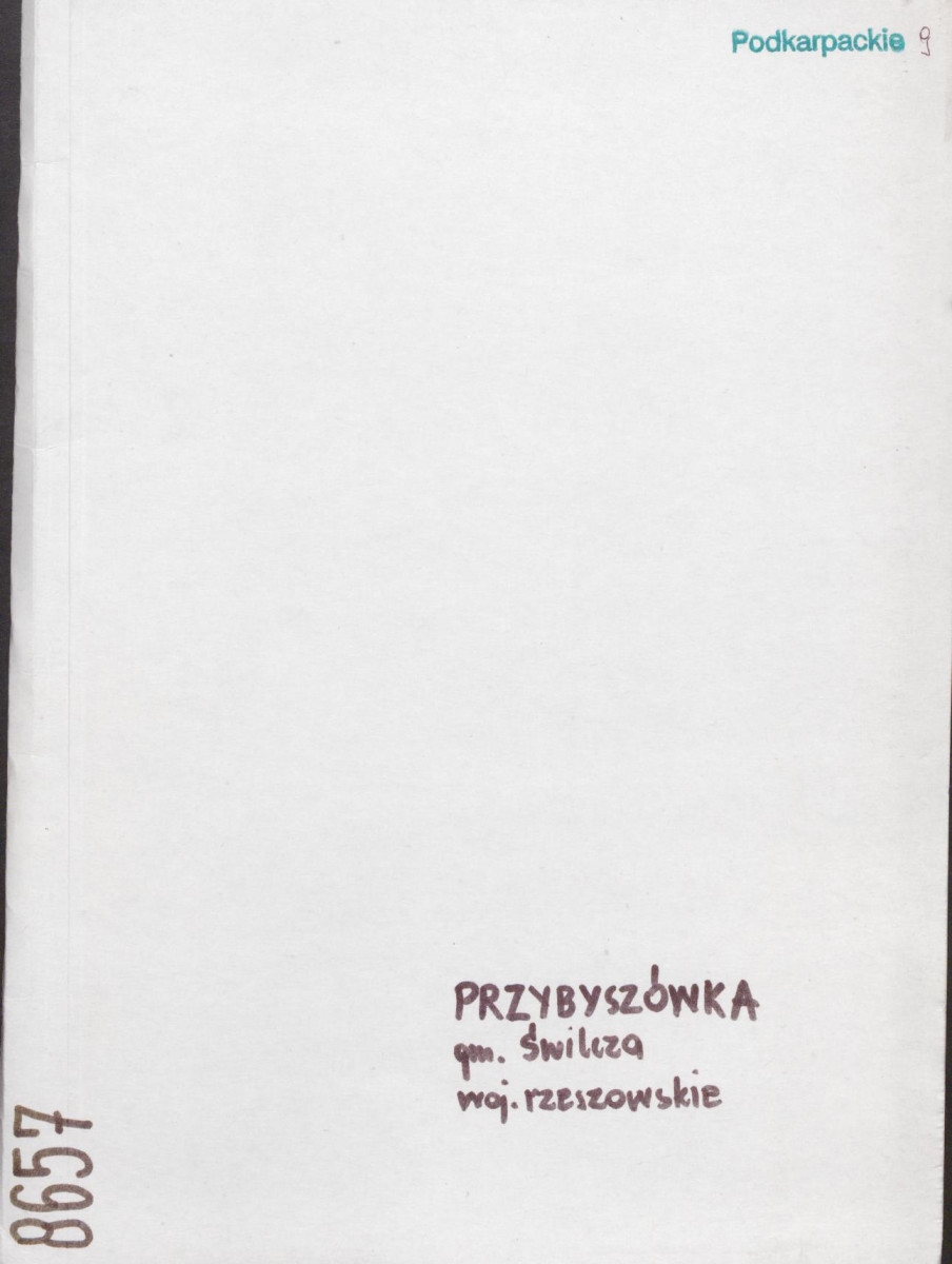 EP - Ewidencja parkowa, skan nr 1