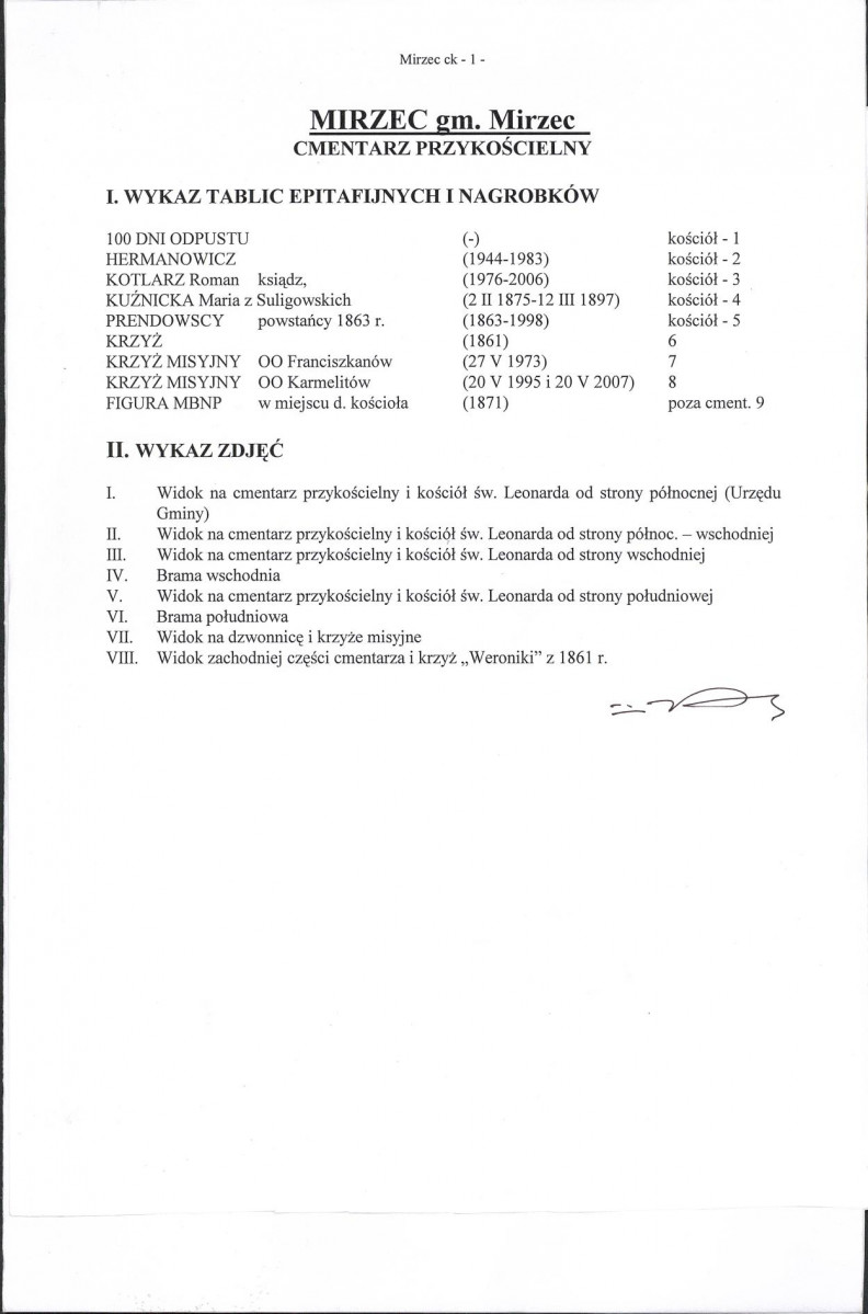 Karta cmentarza, skan nr 2