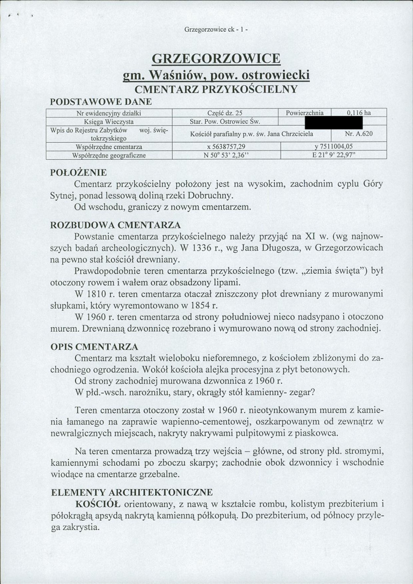 KC - Karta cmentarza, skan nr 5