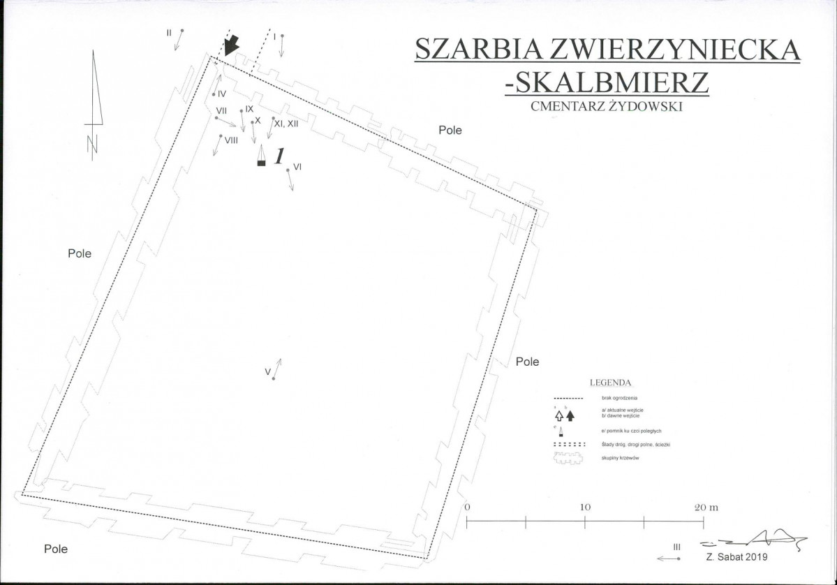 Karta cmentarza, skan nr 3