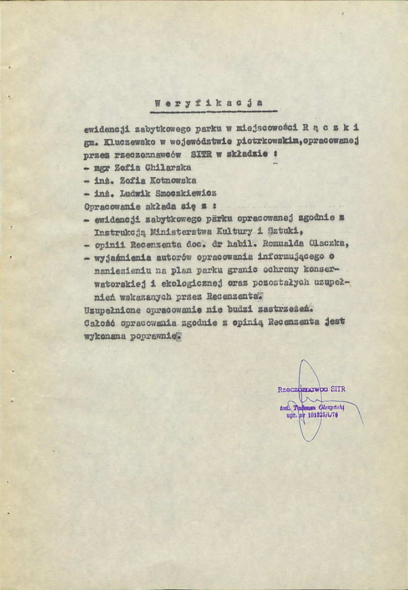 EP - Ewidencja parkowa, skan nr 7