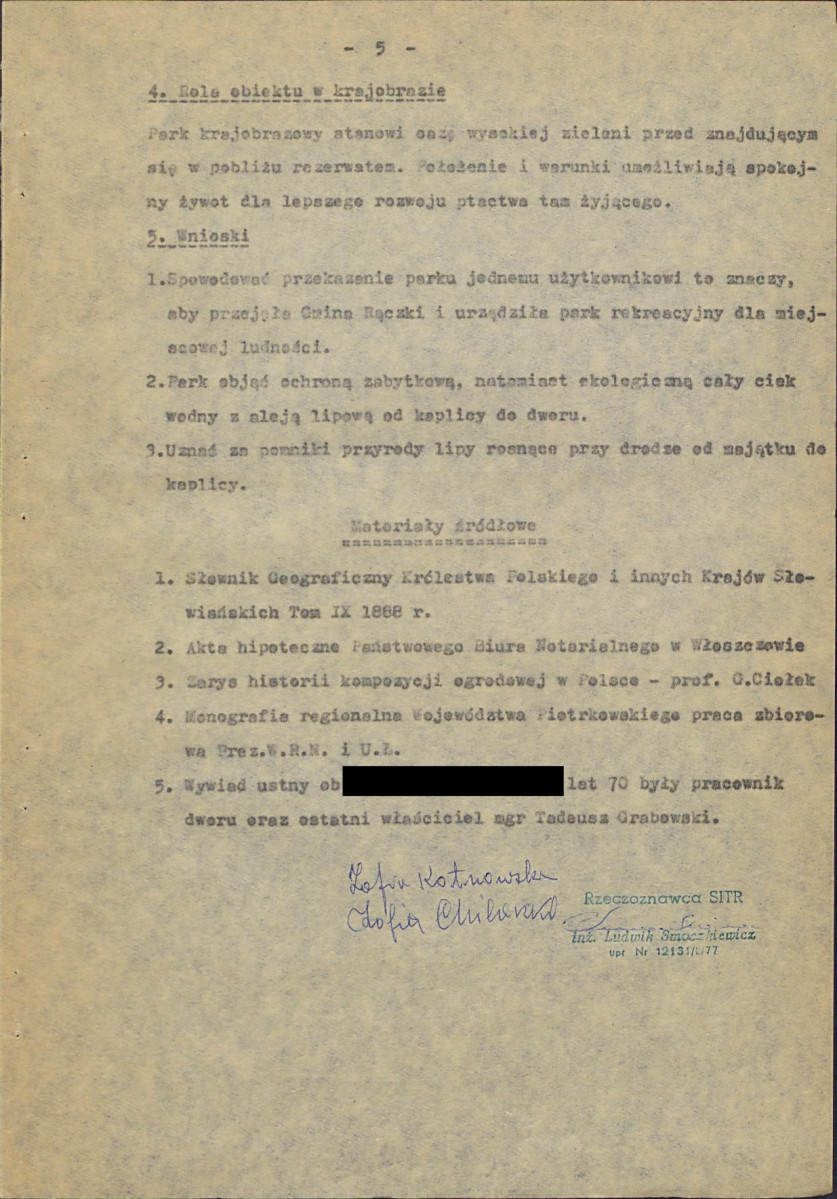 EP - Ewidencja parkowa, skan nr 13