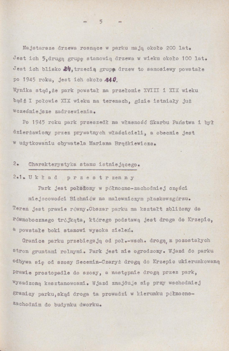 EP - Ewidencja parkowa, skan nr 13