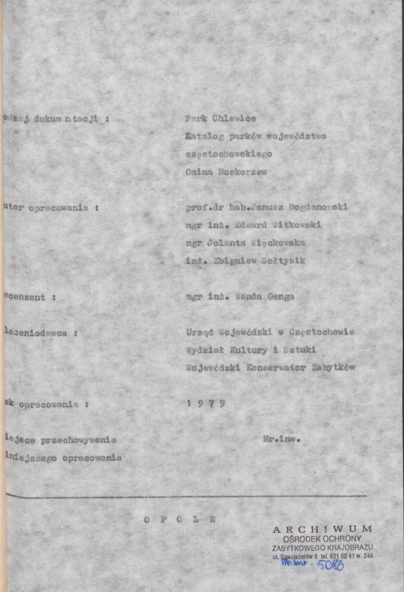 EP - Ewidencja parkowa, skan nr 6