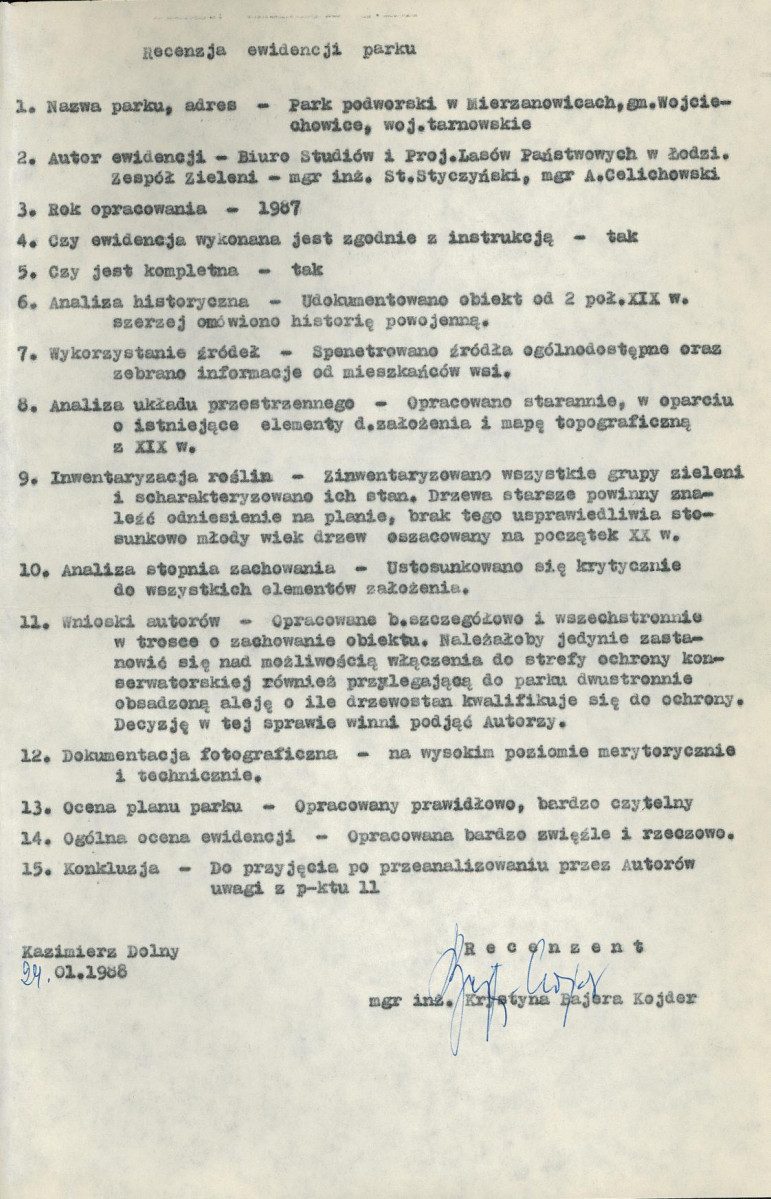 EP - Ewidencja parkowa, skan nr 5
