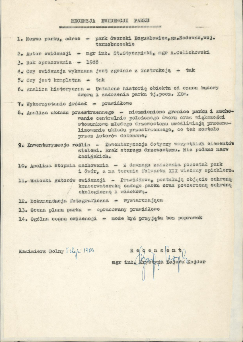 EP - Ewidencja parkowa, skan nr 31