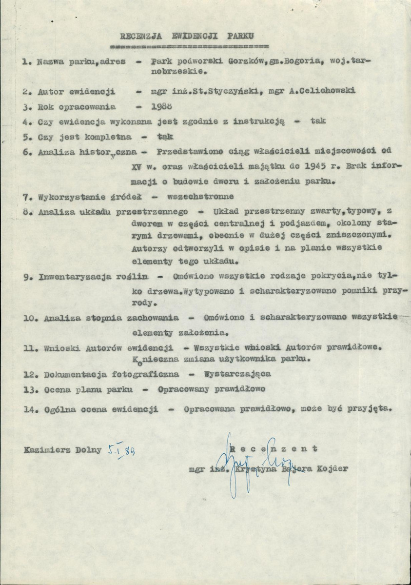Ewidencja parkowa, skan nr 34