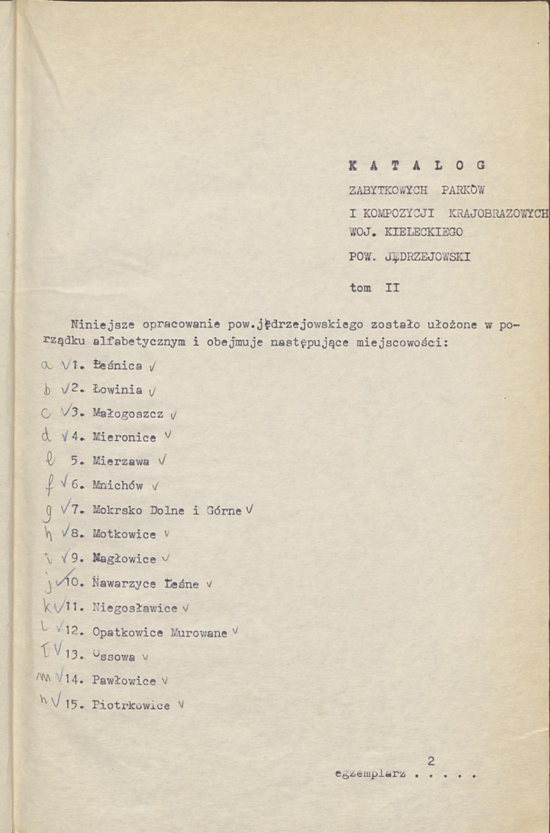 Ewidencja parkowa, skan nr 2