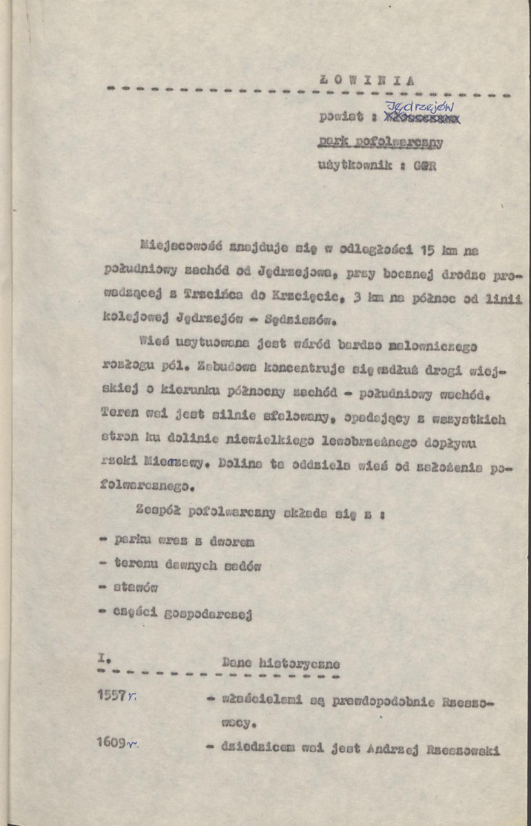 Ewidencja parkowa, skan nr 6
