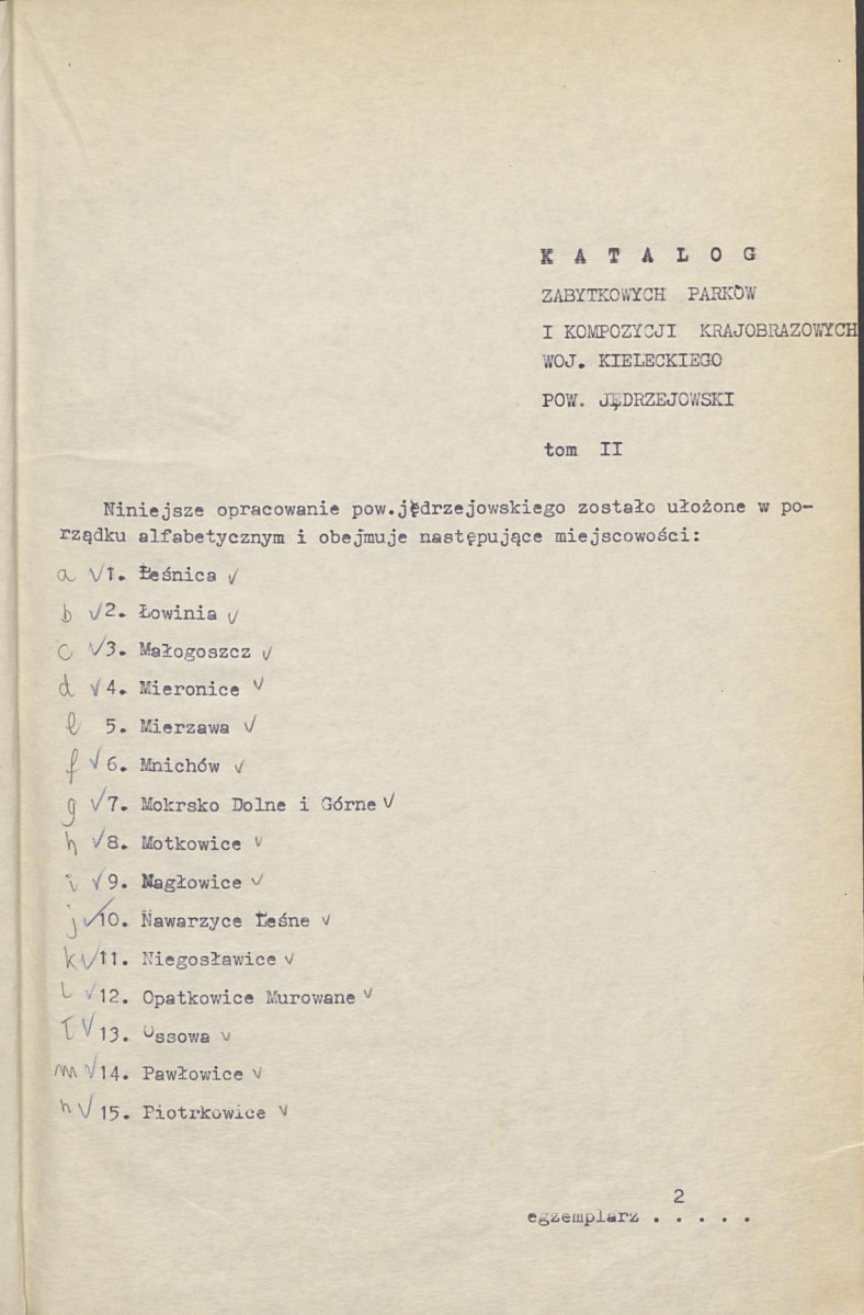 Ewidencja parkowa, skan nr 2