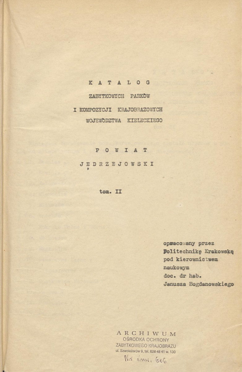 Ewidencja parkowa, skan nr 1