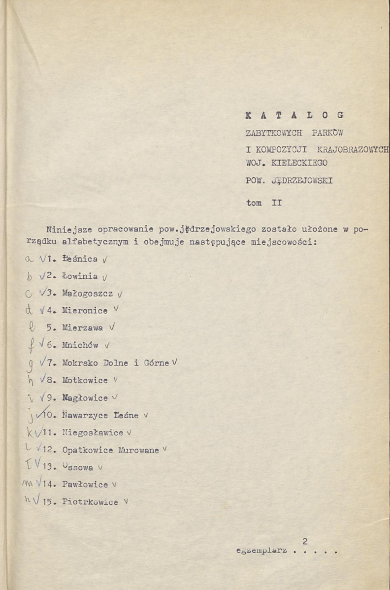 Ewidencja parkowa, skan nr 2