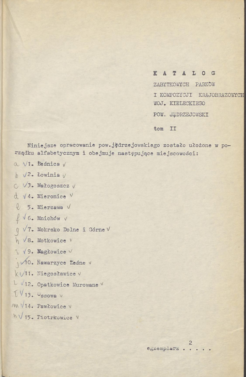 Ewidencja parkowa, skan nr 2