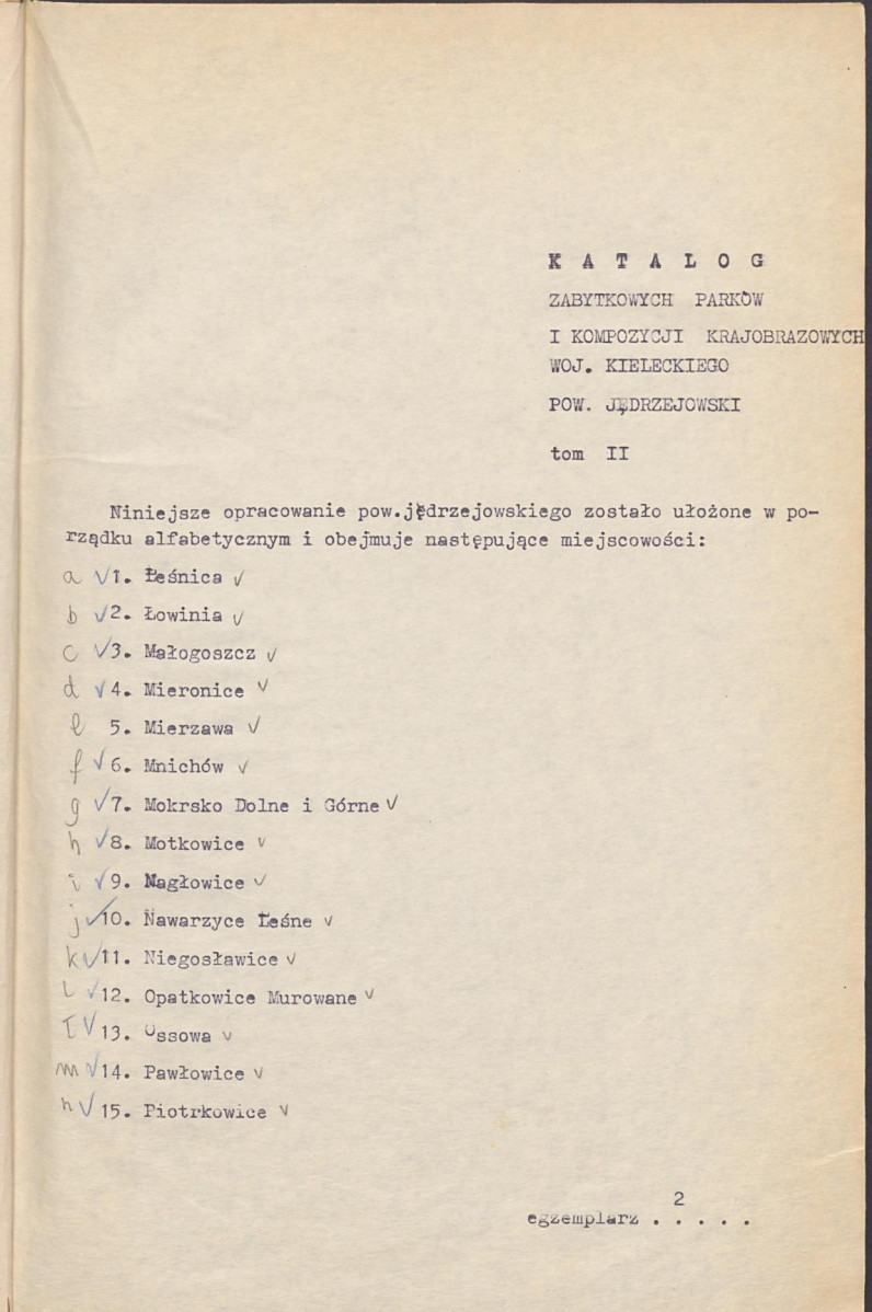 EP - Ewidencja parkowa, skan nr 2