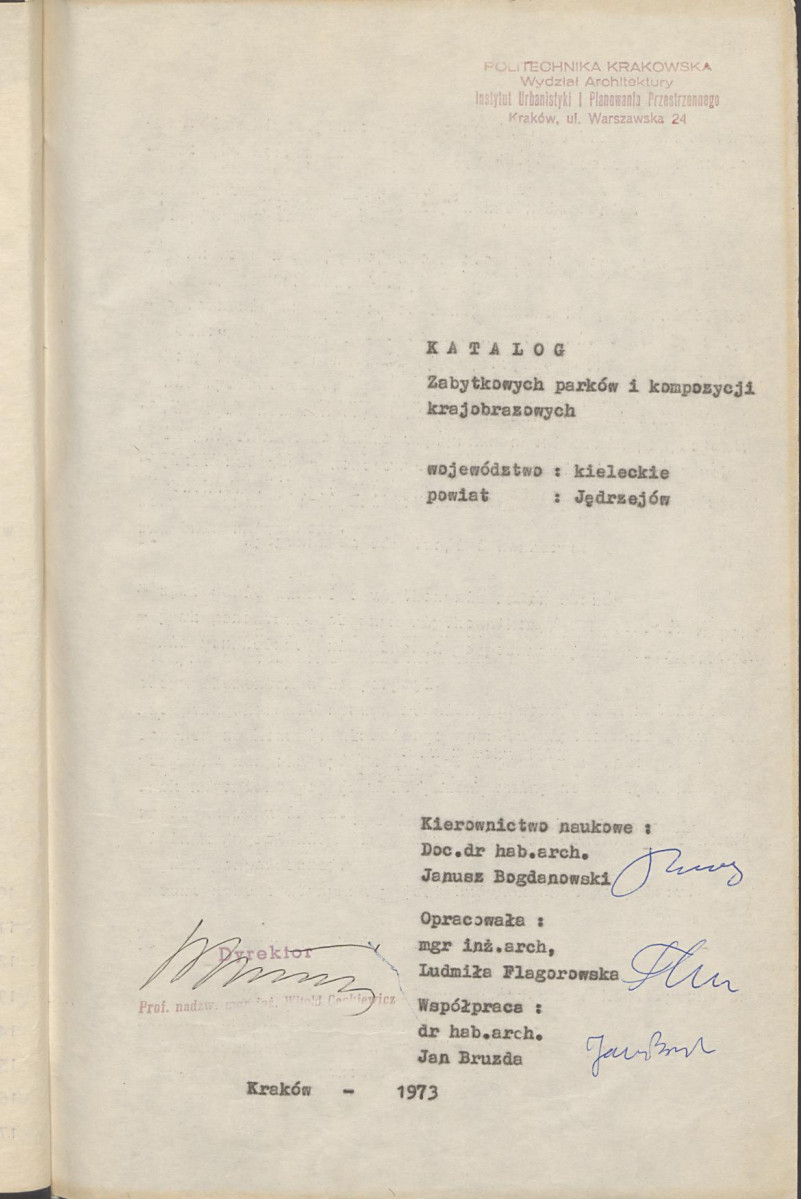 Ewidencja parkowa, skan nr 3