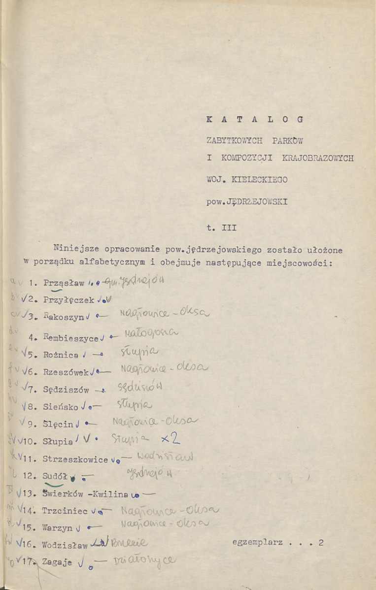 Ewidencja parkowa, skan nr 2