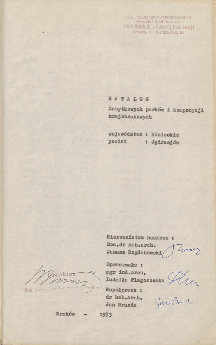 Ewidencja parkowa, skan nr 3