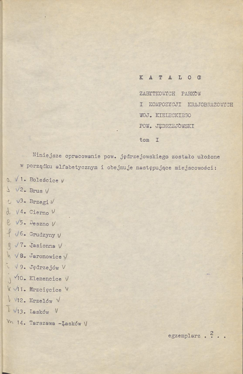 Ewidencja parkowa, skan nr 2
