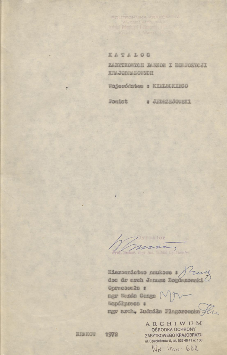Ewidencja parkowa, skan nr 3
