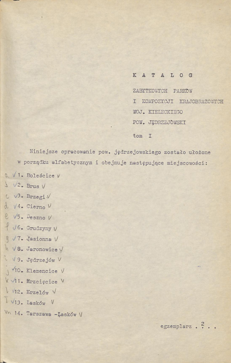 Ewidencja parkowa, skan nr 2