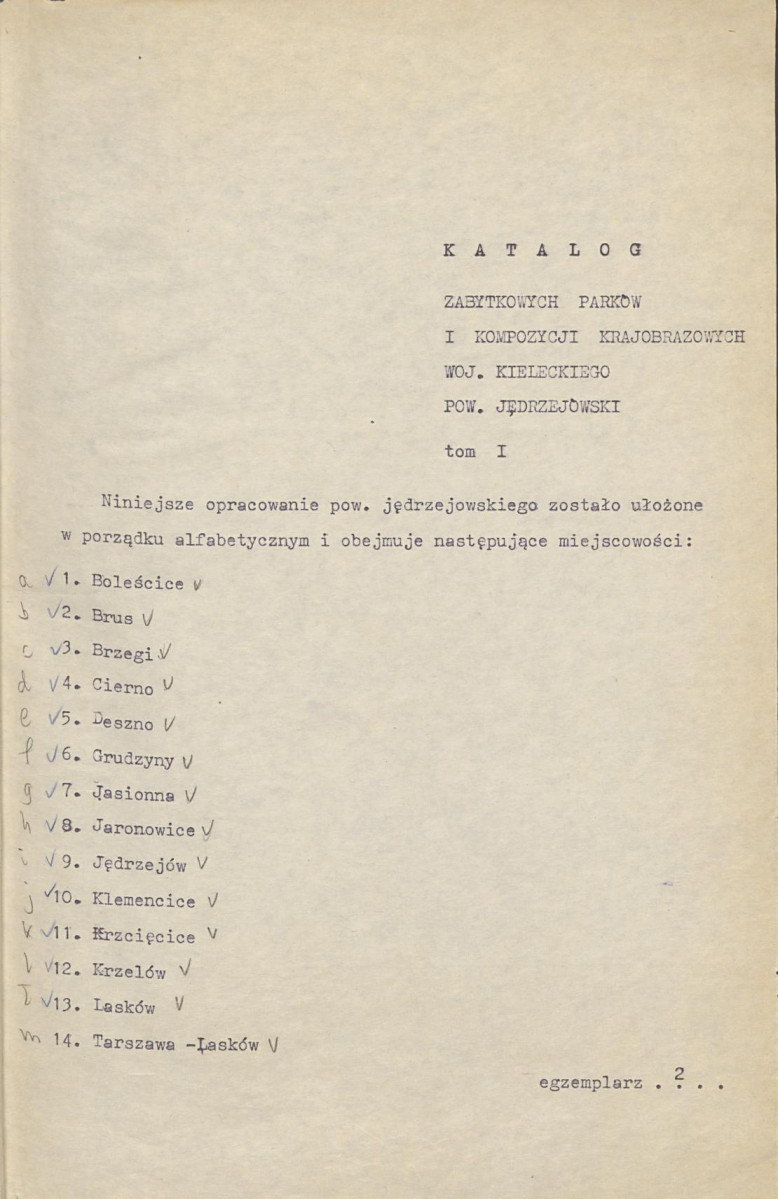 Ewidencja parkowa, skan nr 2