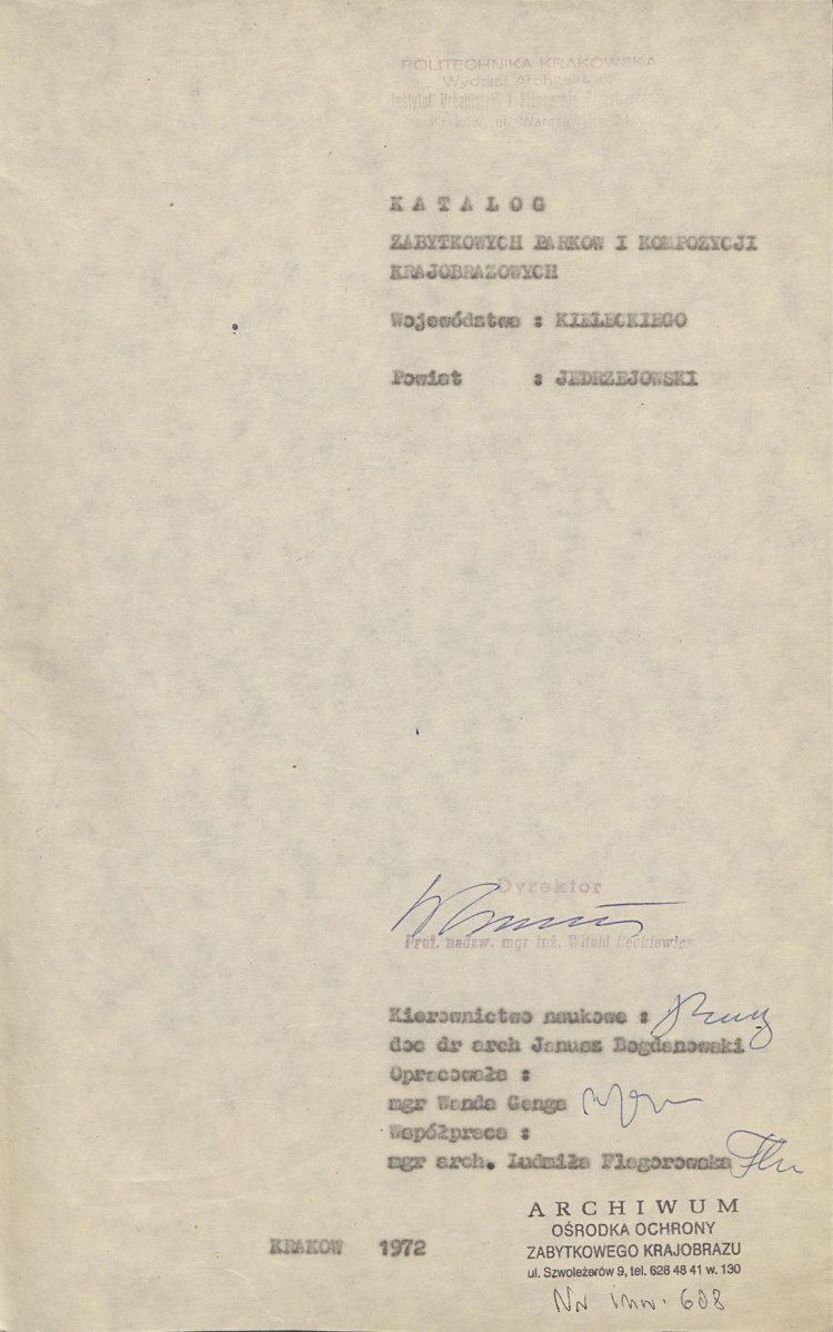 Ewidencja parkowa, skan nr 3