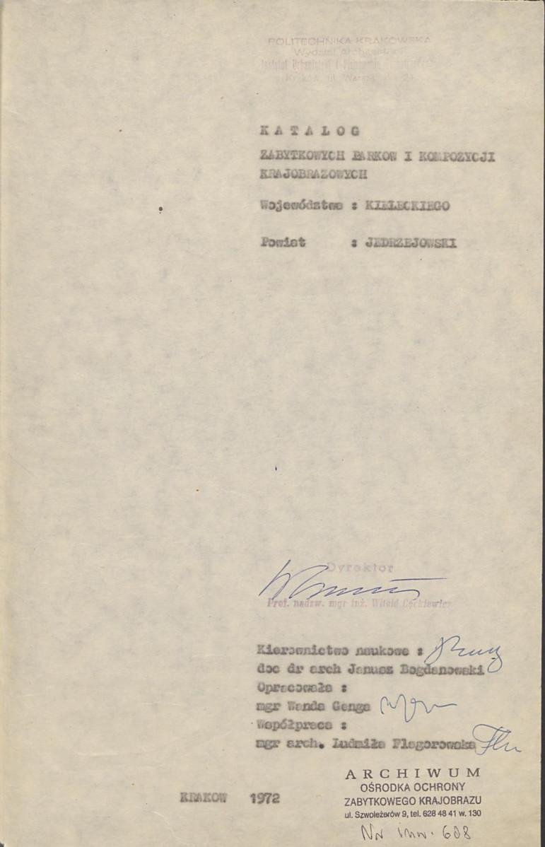 Ewidencja parkowa, skan nr 3