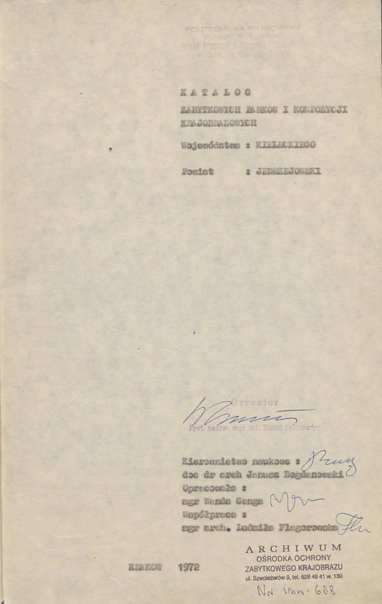 Ewidencja parkowa, skan nr 3