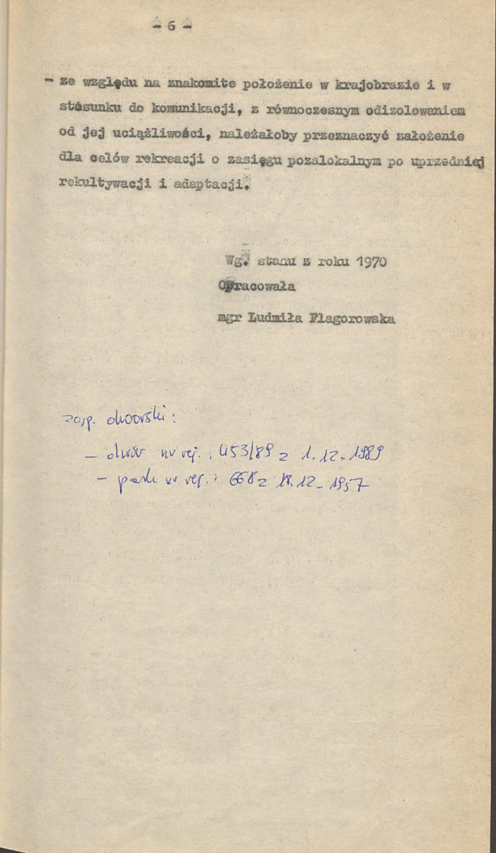 Ewidencja parkowa, skan nr 13