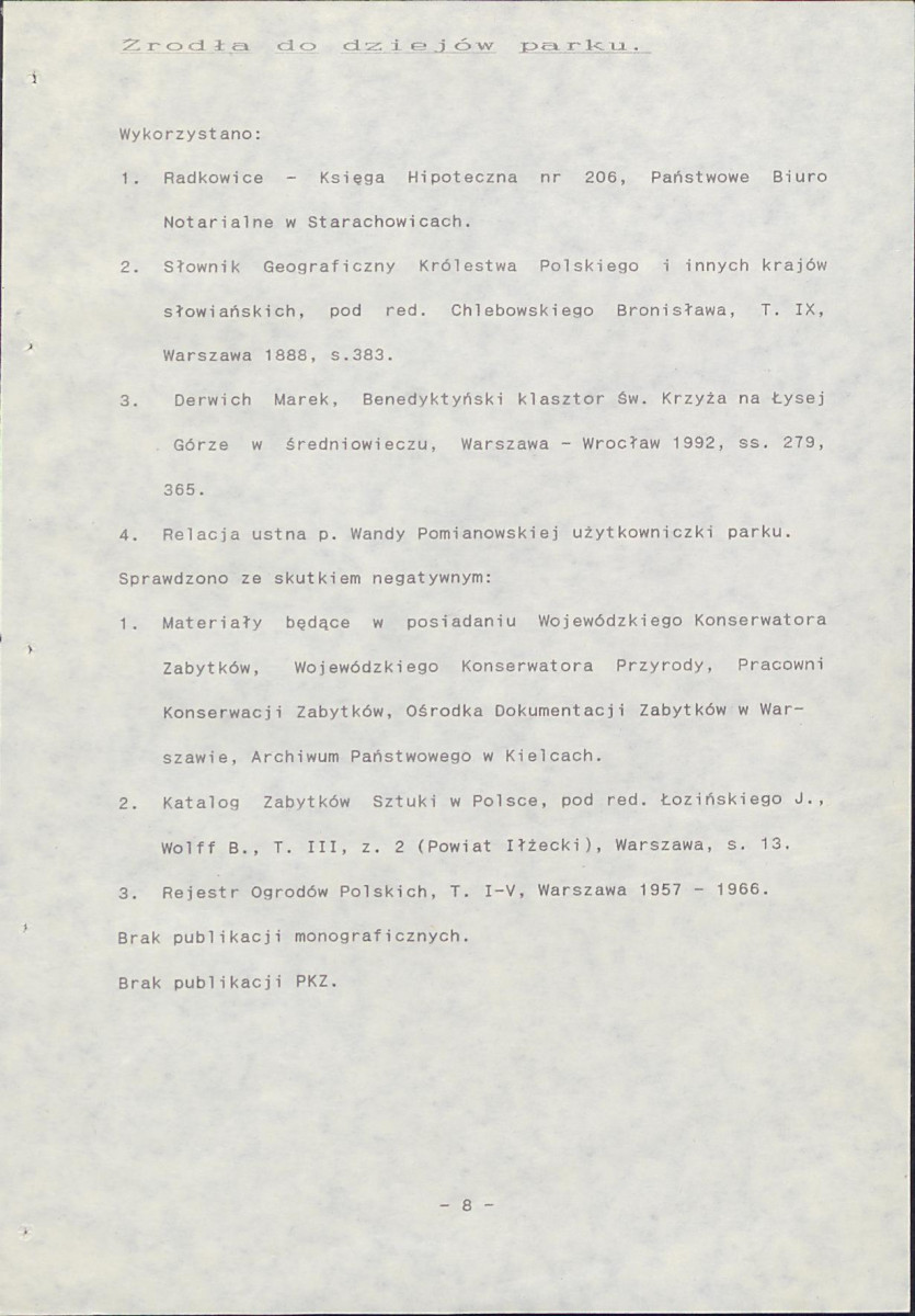 EP - Ewidencja parkowa, skan nr 15