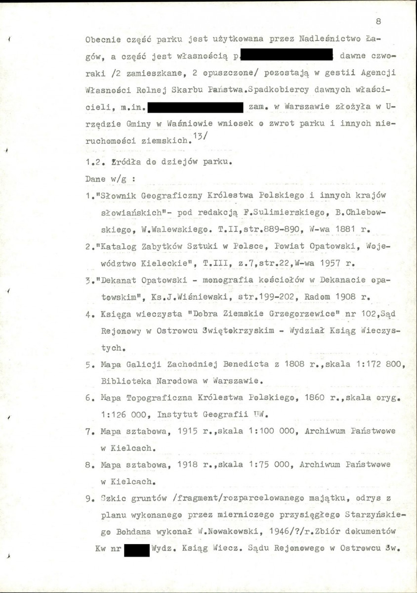 EP - Ewidencja parkowa, skan nr 14