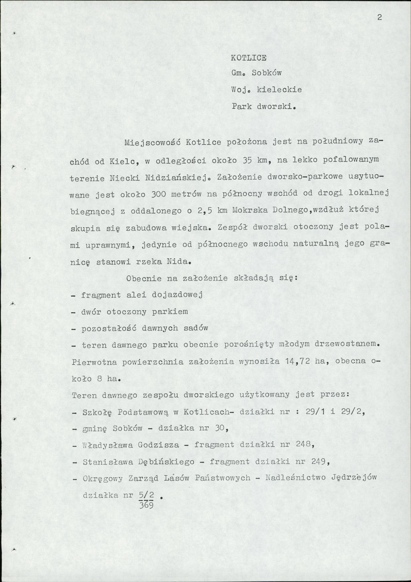 Ewidencja parkowa, skan nr 8