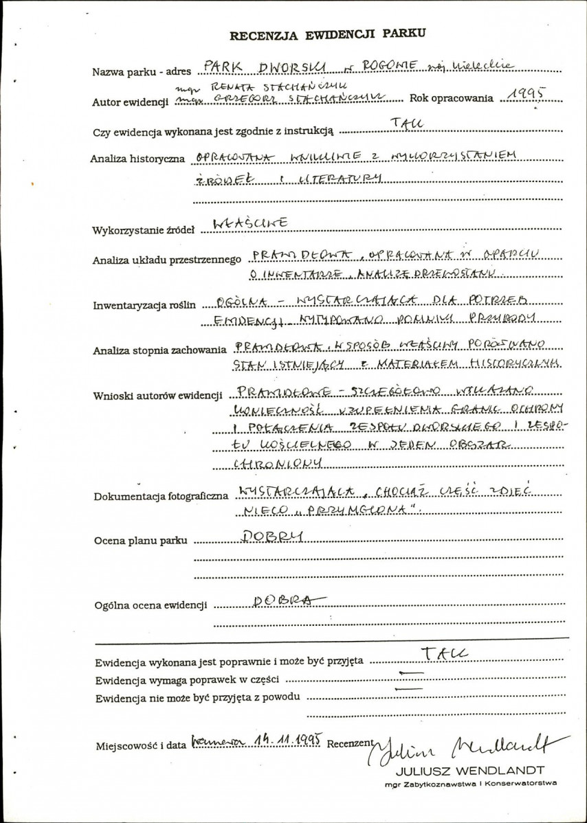 Ewidencja parkowa, skan nr 5
