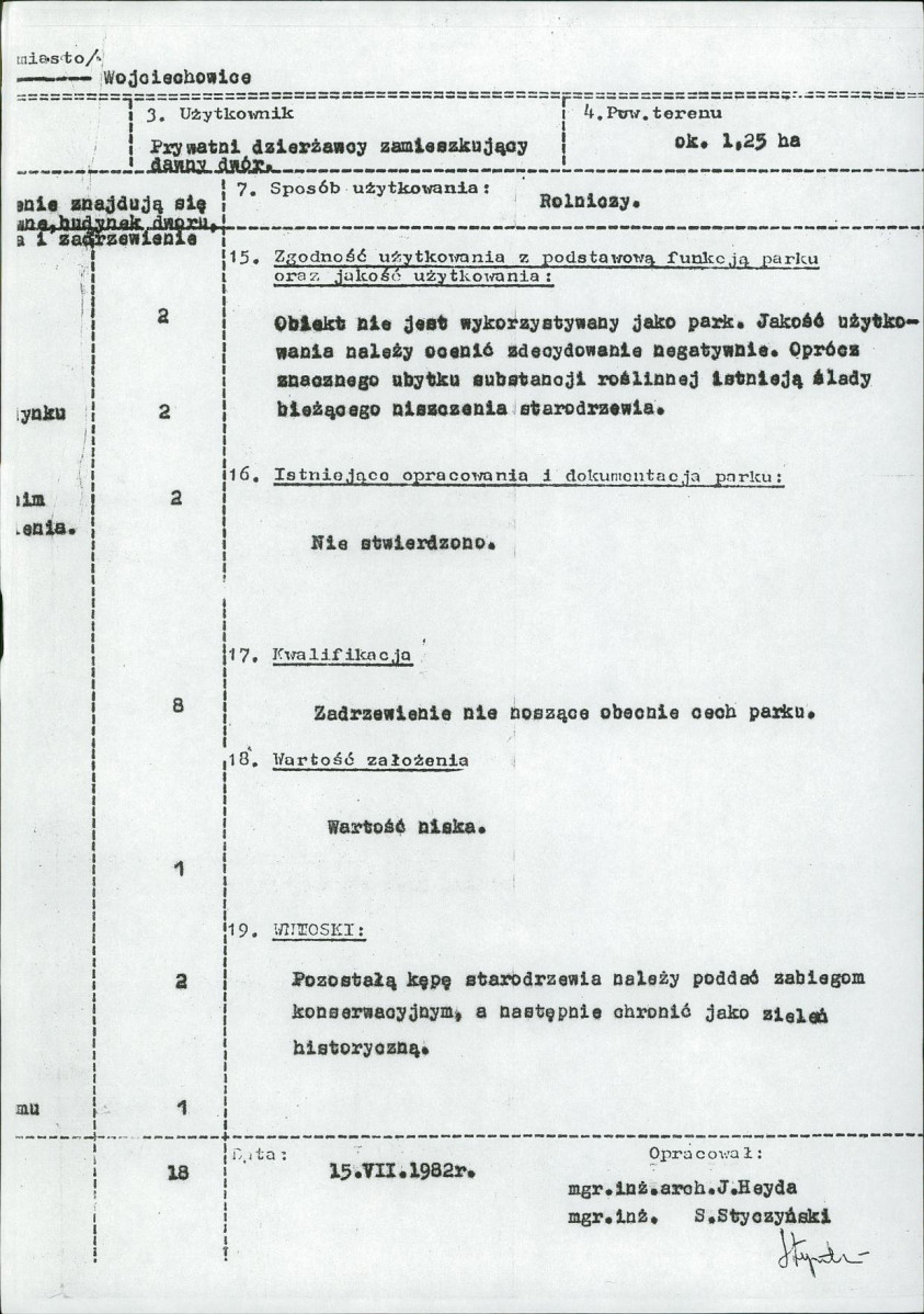 Ewidencja parkowa, skan nr 10