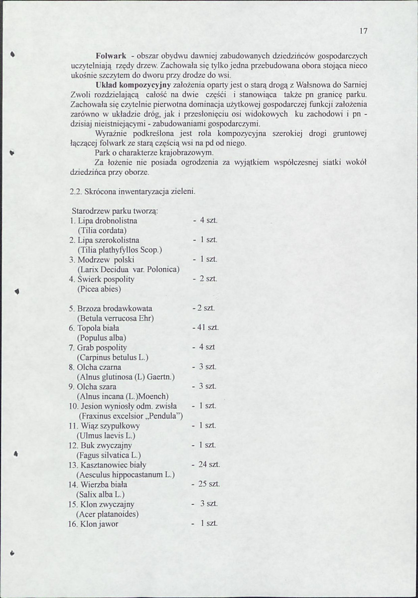 EP - Ewidencja parkowa, skan nr 25