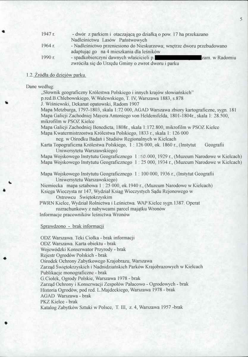 EP - Ewidencja parkowa, skan nr 12