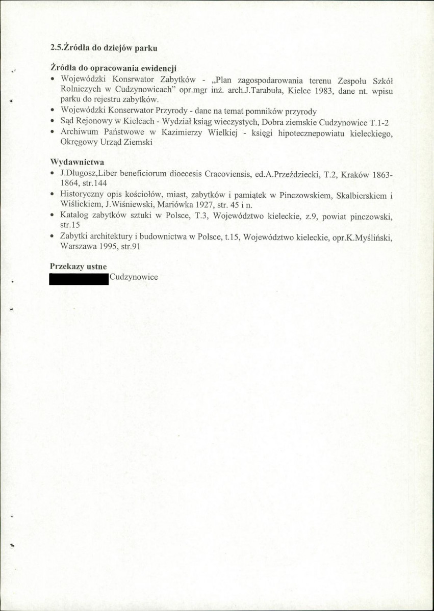 EP - Ewidencja parkowa, skan nr 25