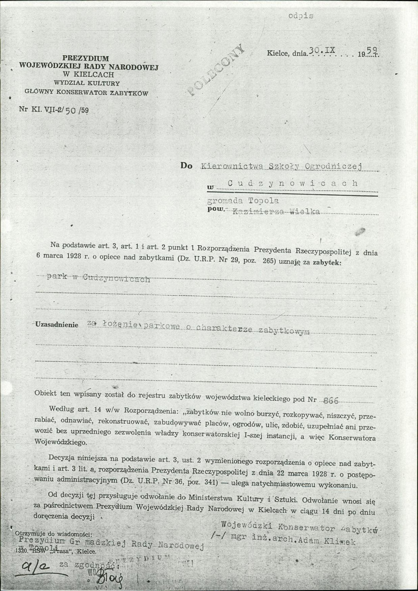EP - Ewidencja parkowa, skan nr 28