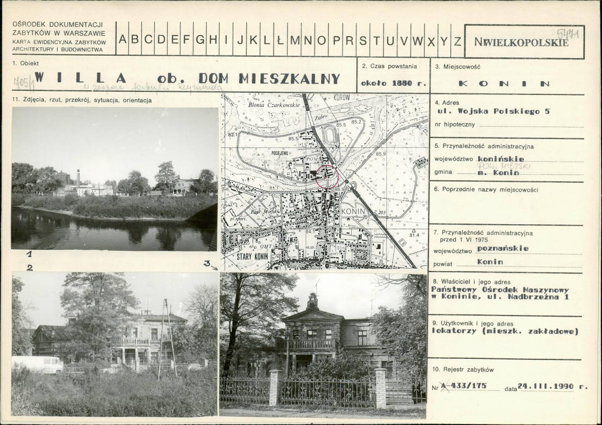 KB - Karta biała, skan nr 1