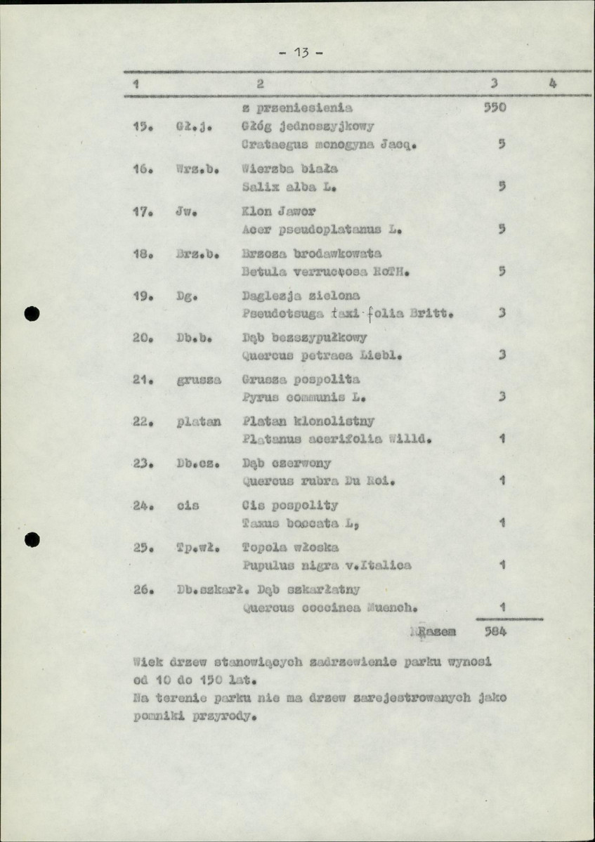 Ewidencja parkowa, skan nr 17