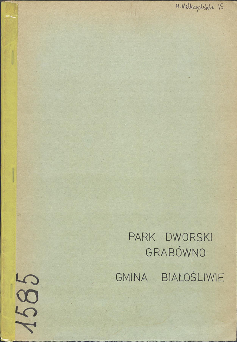 Ewidencja parkowa, skan nr 1