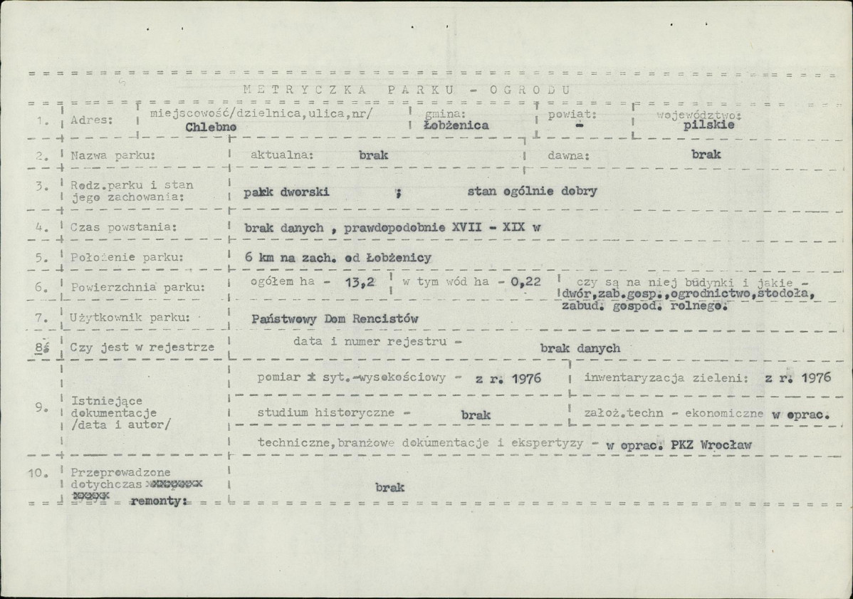Ewidencja parkowa, skan nr 5