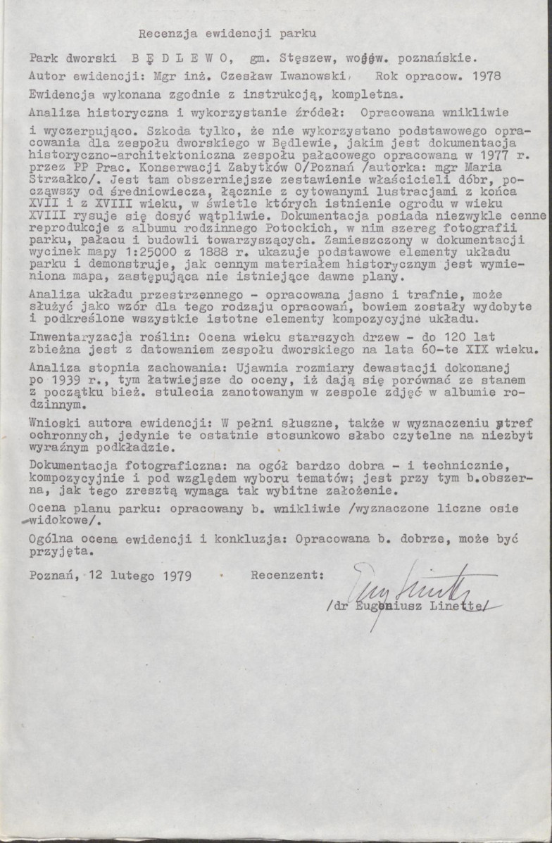 EP - Ewidencja parkowa, skan nr 6