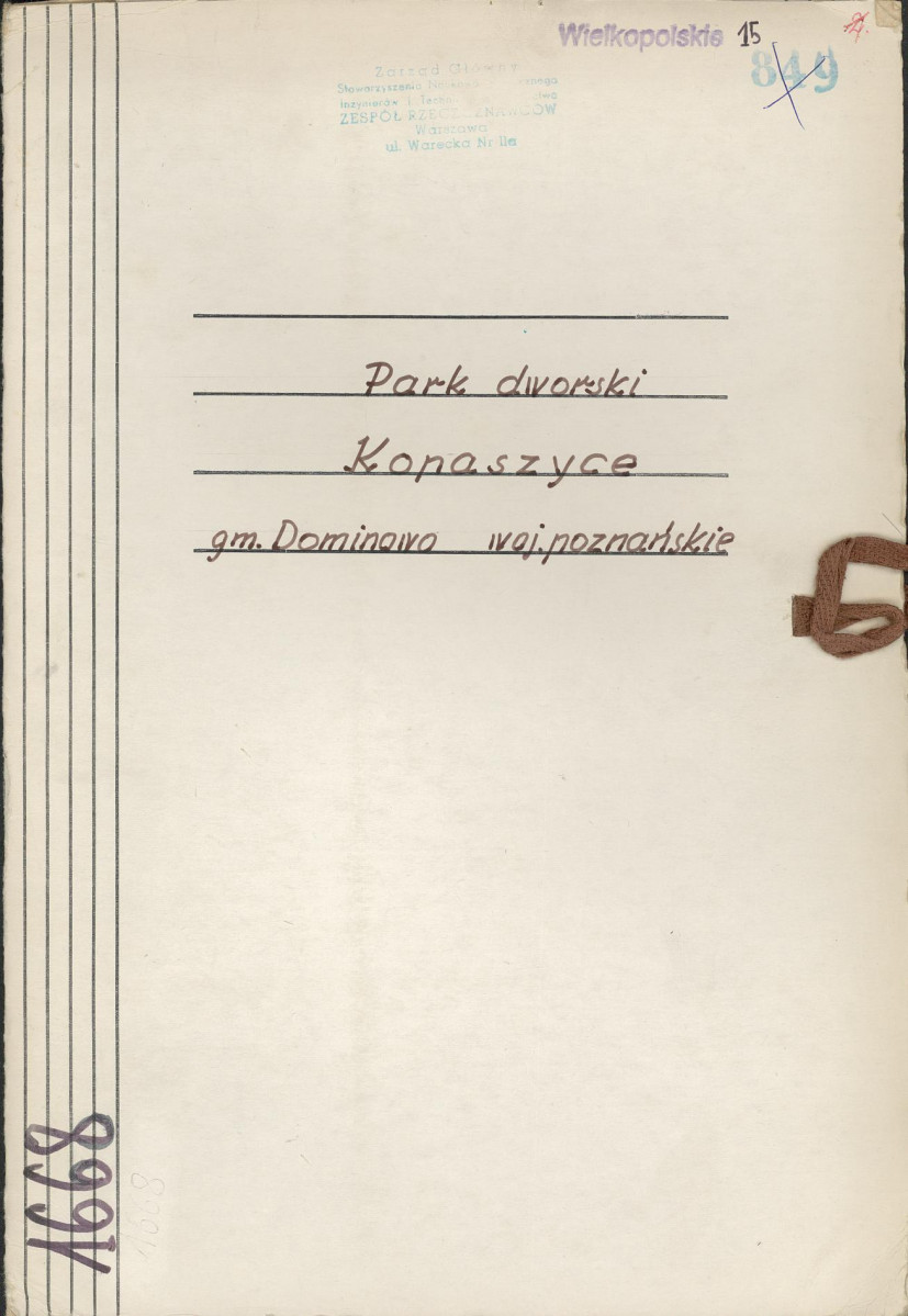 Ewidencja parkowa, skan nr 1
